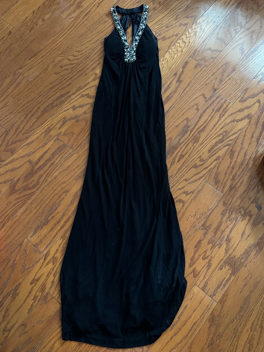 Marc bouwer beaded maxi dress